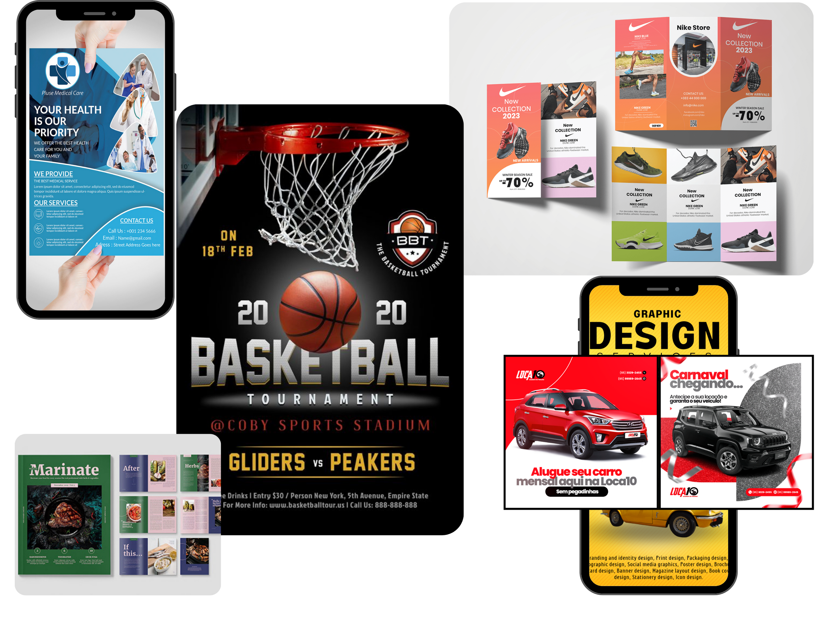 Marketing Material, flyers, brochure, poster services by digitalyzd.com